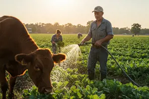        عمال مزارع المحاصيل الحقلية وتربية الماشية / المختلطة      